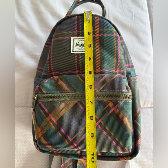 Herschel Supply Co Pewter Plaid Nova Mini Backpack main image 11